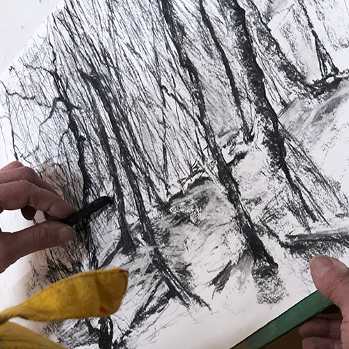 L'Organger, peinture de Patrick Letor à La Frette sur Seine 95